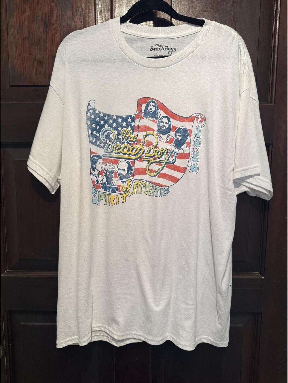 The Beach Boys Spirit of America 1980 Graphic T-Shirt XL